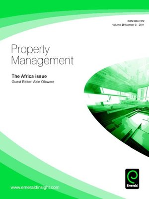 cover image of Property Management, Volume 29, Issue 3